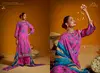 Bell Rose 801 A To D By Shiddat Viscose Organza Dress Material